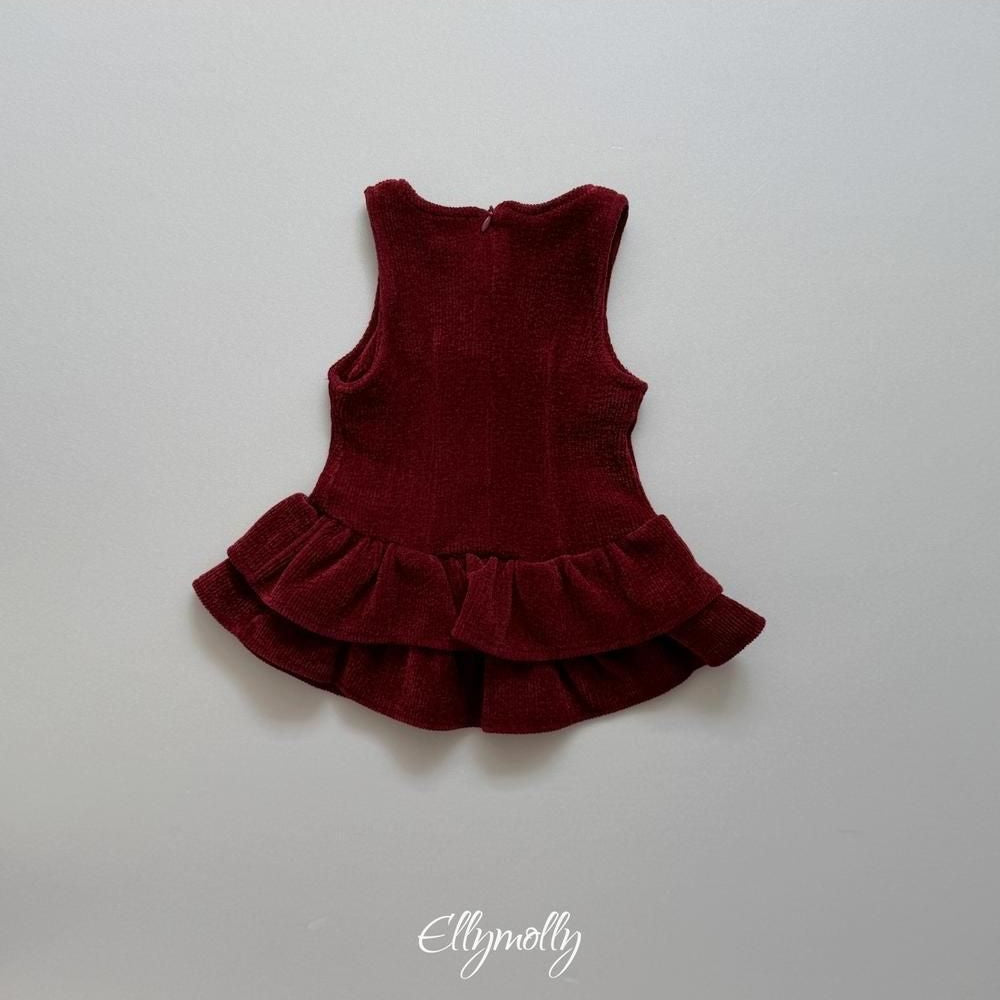 Snow Frill Dress [Ellymolly]（2026Winter） 23