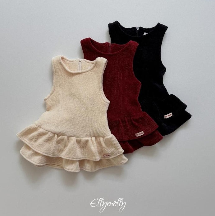 Snow Frill Dress [Ellymolly]（2026Winter） 2