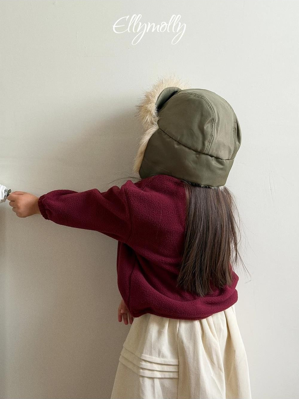 Pompom Corduroy Skirt [Ellymolly]（2026Winter） 11