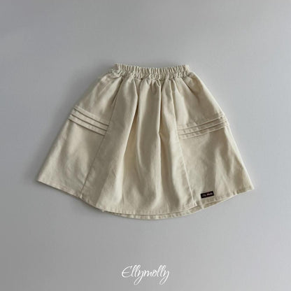 Pompom Corduroy Skirt [Ellymolly]（2026Winter） 22