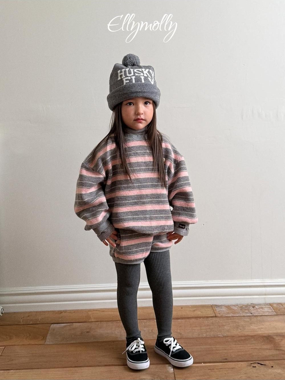 Grove Knit Sweatshirt [Ellymolly]（2026Winter） 6