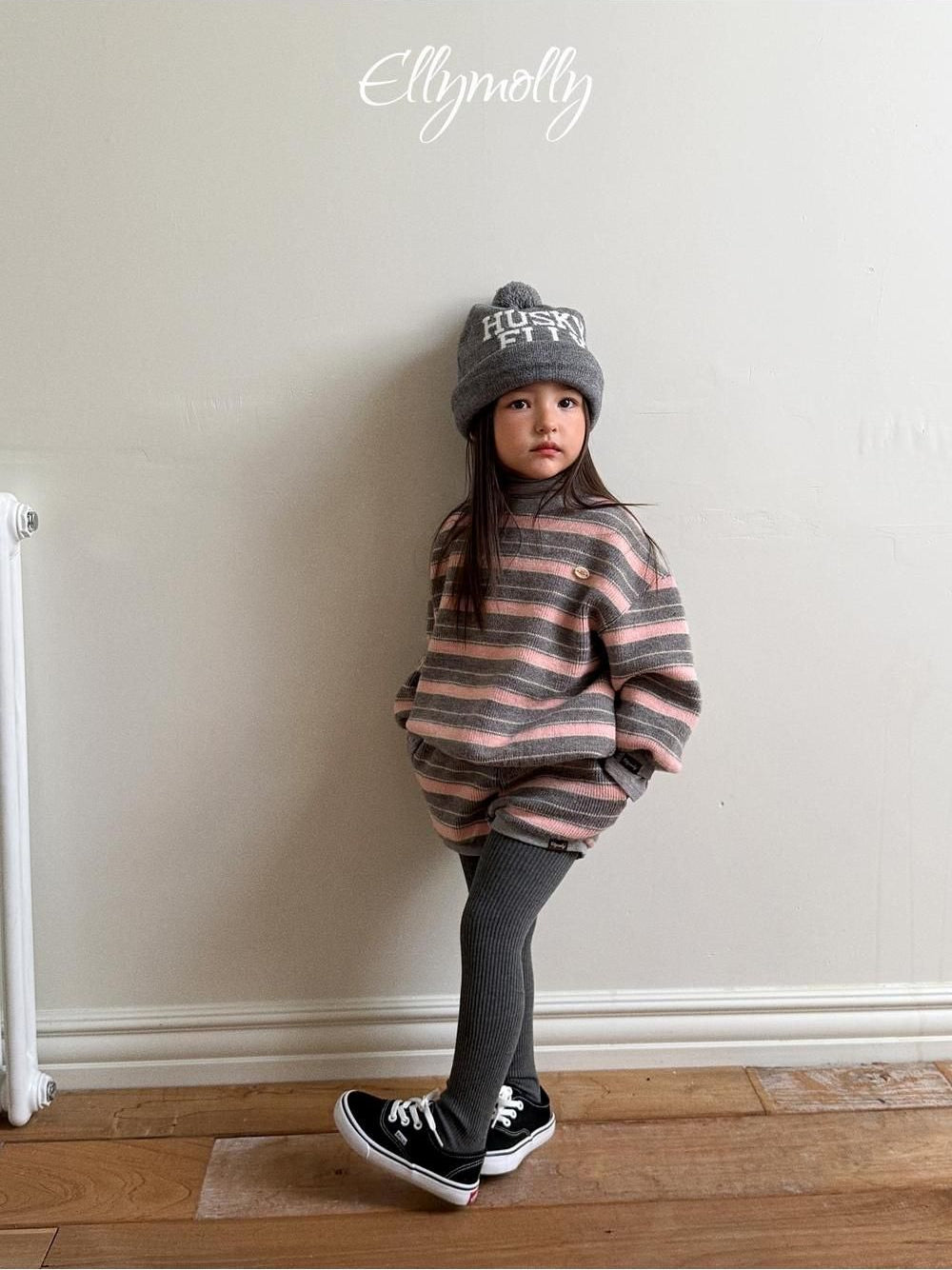 Grove Knit Sweatshirt [Ellymolly]（2026Winter） 9
