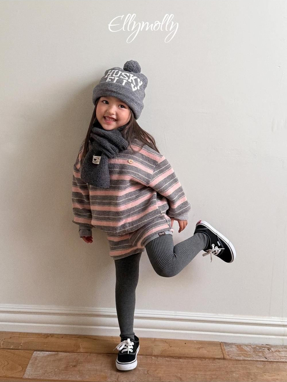 Grove Knit Sweatshirt [Ellymolly]（2026Winter） 13