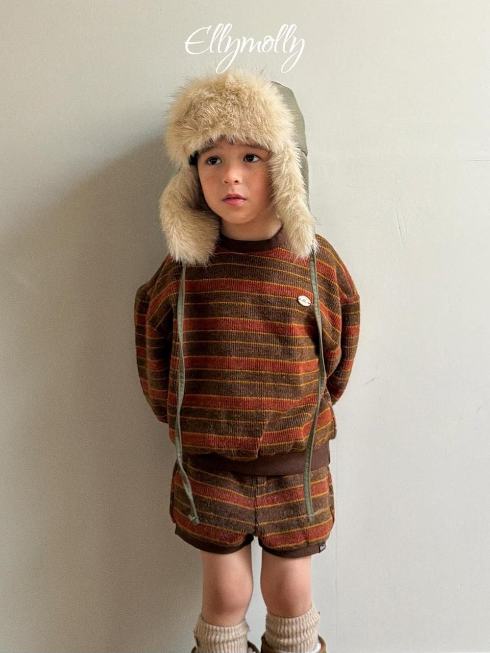 Grove Knit Sweatshirt [Ellymolly]（2026Winter） 18