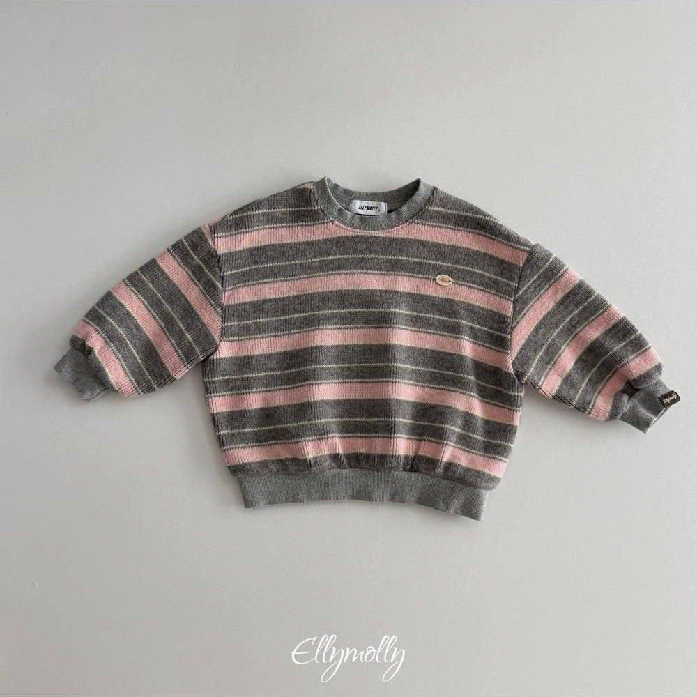 Grove Knit Sweatshirt [Ellymolly]（2026Winter） 24