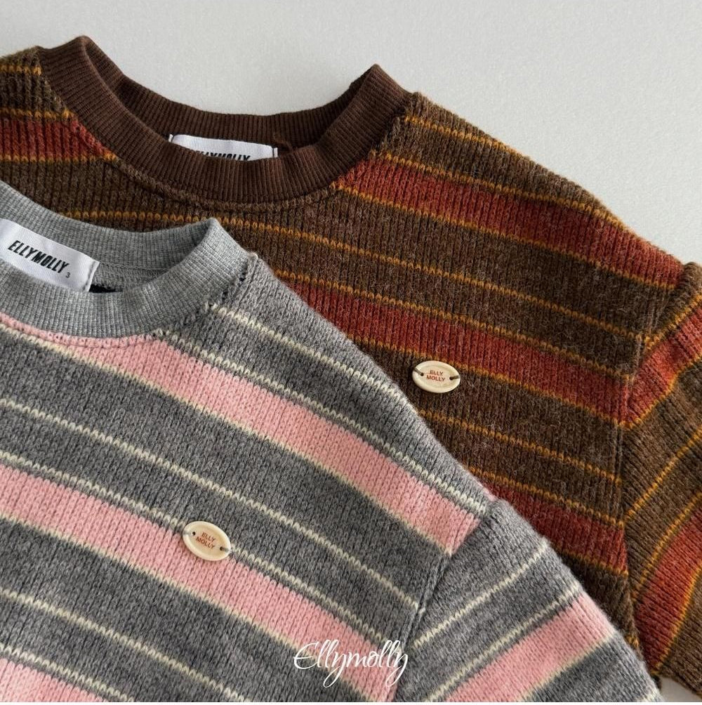 Grove Knit Sweatshirt [Ellymolly]（2026Winter） 27