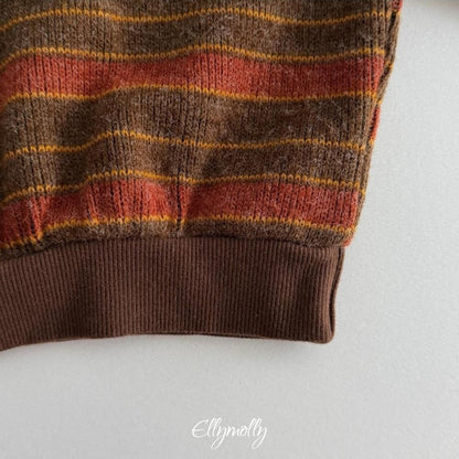 Grove Knit Sweatshirt [Ellymolly]（2026Winter） 29