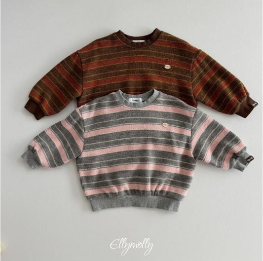 Grove Knit Sweatshirt [Ellymolly]（2026Winter） 1