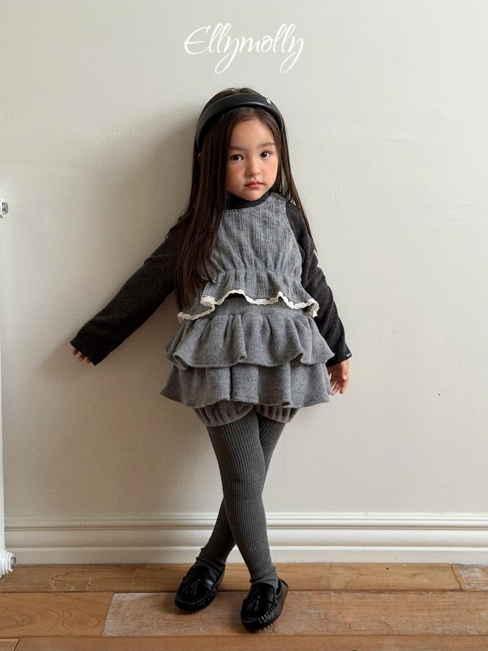 Monggeuli Cancan Skirt [Ellymolly]（2026Winter） 15