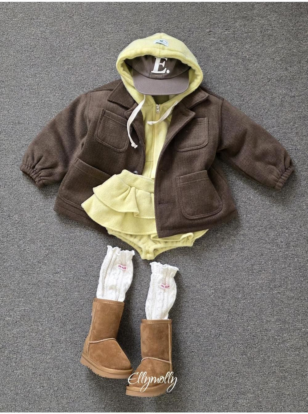 Monggeuli Hooded Jumper [Ellymolly]（2026Winter） 29