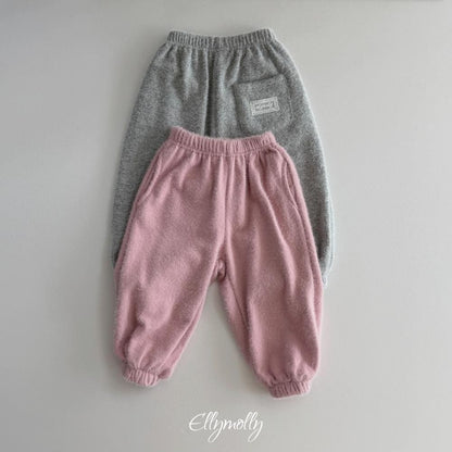 Snowflake Angora Jogger Pants [Ellymolly]（2026Winter） 20