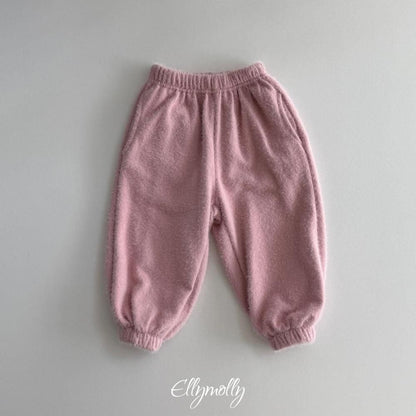 Snowflake Angora Jogger Pants [Ellymolly]（2026Winter） 22