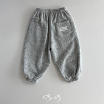 Snowflake Angora Jogger Pants [Ellymolly]（2026Winter） 24