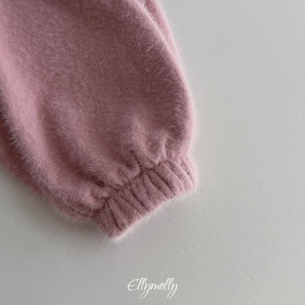 Snowflake Angora Jogger Pants [Ellymolly]（2026Winter） 27