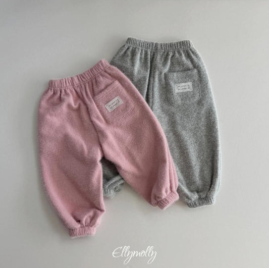 Snowflake Angora Jogger Pants [Ellymolly]（2026Winter） 1