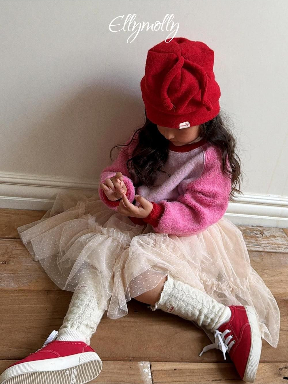 Sweet Muffin Raglan Sweatshirt [Ellymolly]（2026Winter） 8