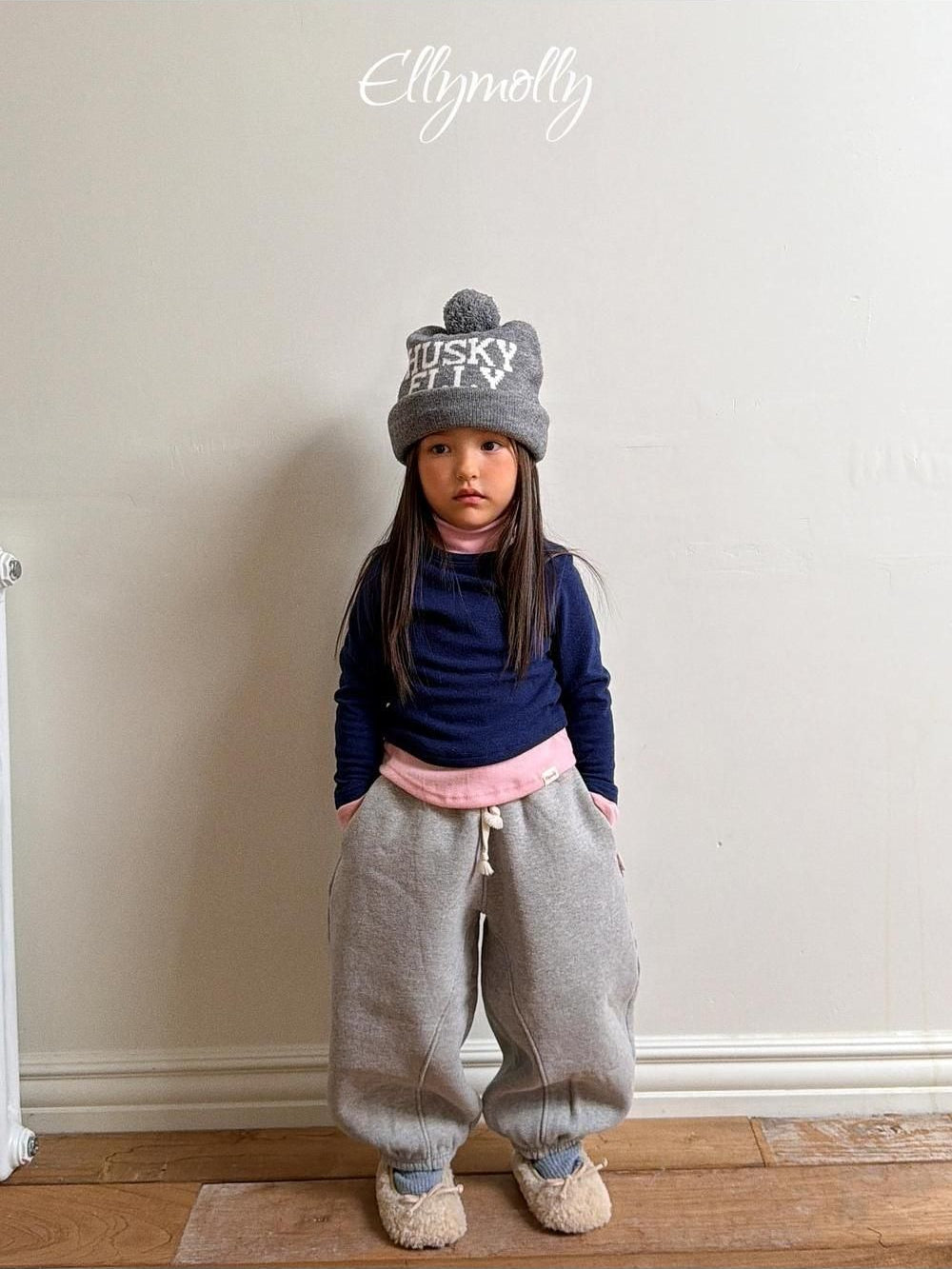 Arched Jogger Pants [Ellymolly]（2026Winter） 13