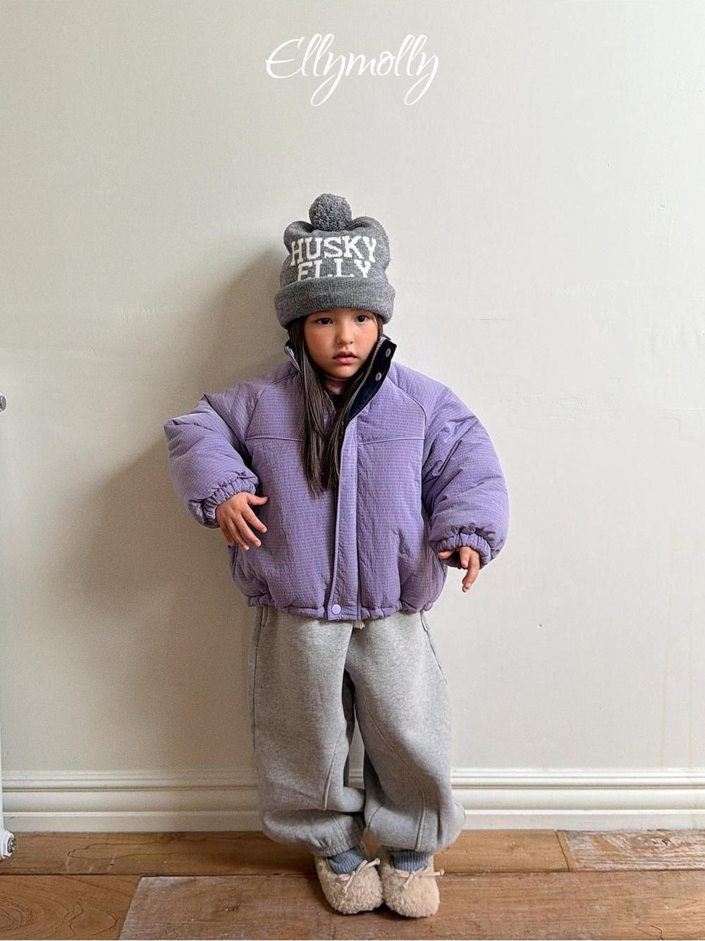 Arched Jogger Pants [Ellymolly]（2026Winter） 14