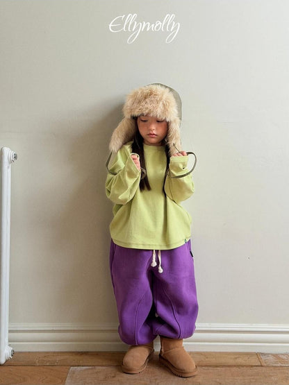 Arched Jogger Pants [Ellymolly]（2026Winter） 15