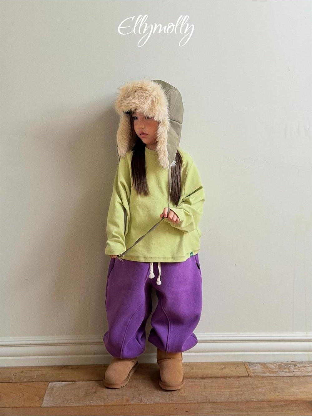 Arched Jogger Pants [Ellymolly]（2026Winter） 16
