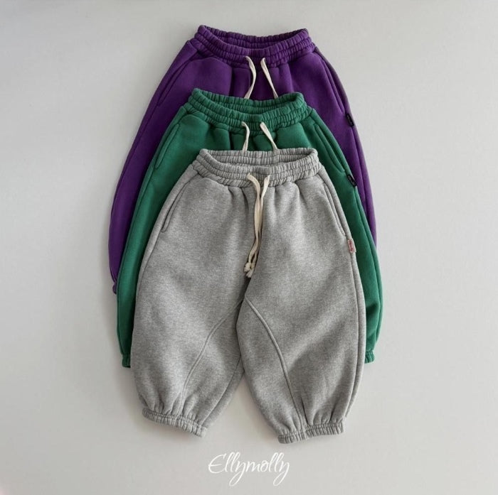Arched Jogger Pants [Ellymolly]（2026Winter） 1