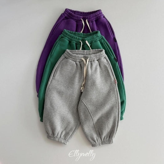Arched Jogger Pants [Ellymolly]（2026Winter） 1