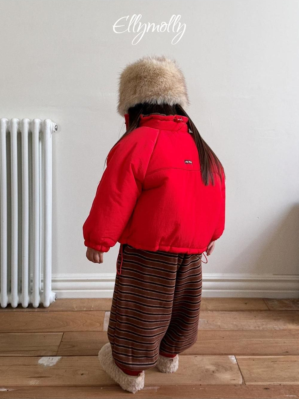Toto Stripe Jogger Pants [Ellymolly]（2026Winter） 5
