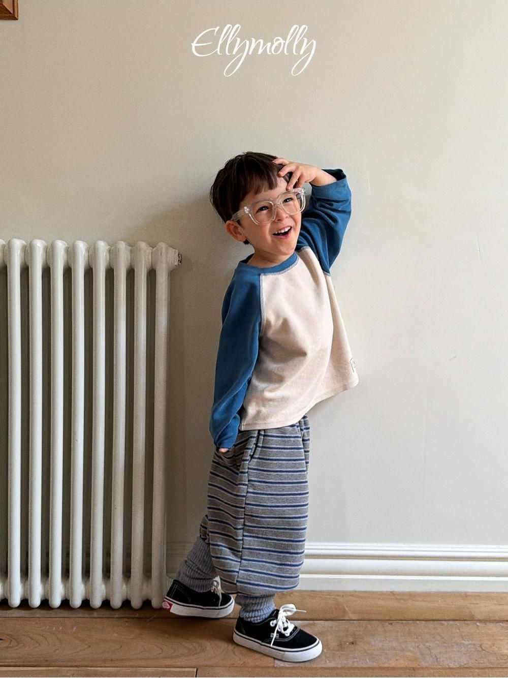 Toto Stripe Jogger Pants [Ellymolly]（2026Winter） 10