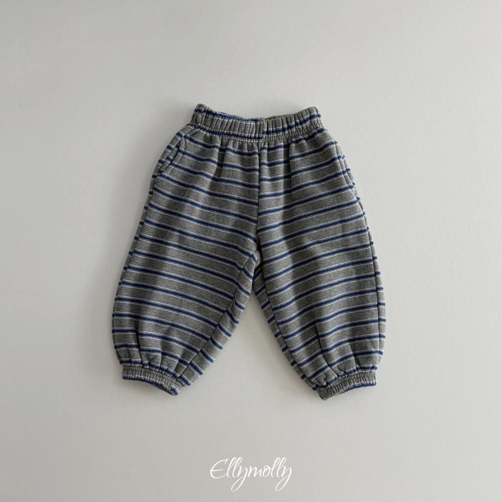Toto Stripe Jogger Pants [Ellymolly]（2026Winter） 20