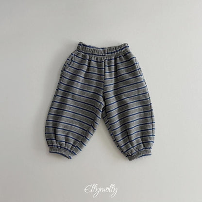 Toto Stripe Jogger Pants [Ellymolly]（2026Winter） 20