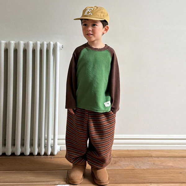 Toto Stripe Jogger Pants [Ellymolly]（2026Winter） 2
