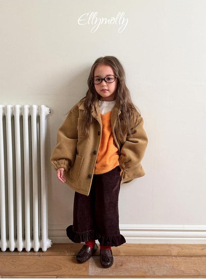 Chicago Brushed V-Neck [Ellymolly]（2026Winter） 7