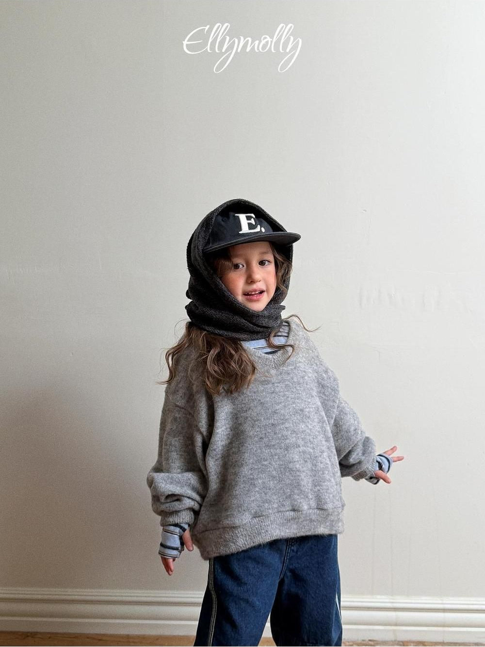 Chicago Brushed V-Neck [Ellymolly]（2026Winter） 17