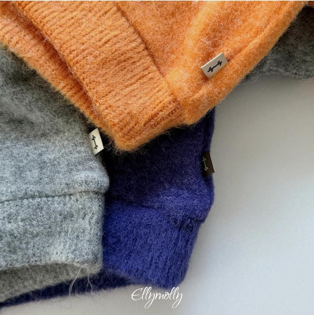 Chicago Brushed V-Neck [Ellymolly]（2026Winter） 28