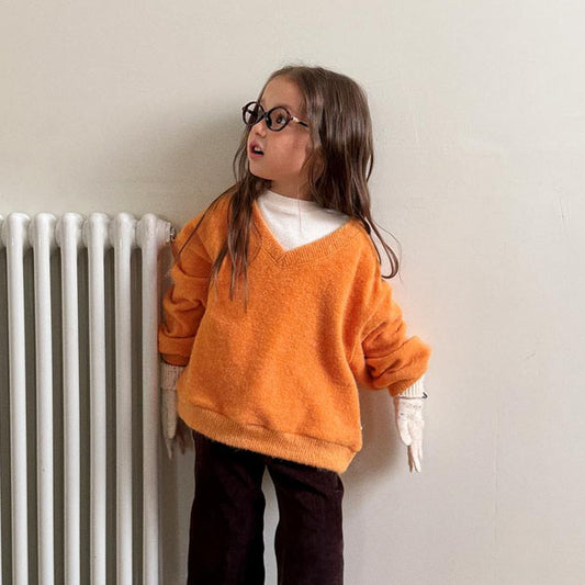 Chicago Brushed V-Neck [Ellymolly]（2026Winter） 2