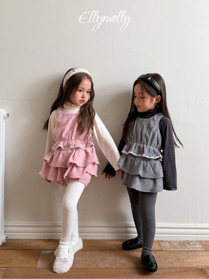 Snow Warmer Turtleneck Tee (Plain) [Ellymolly]（2026Winter） 11