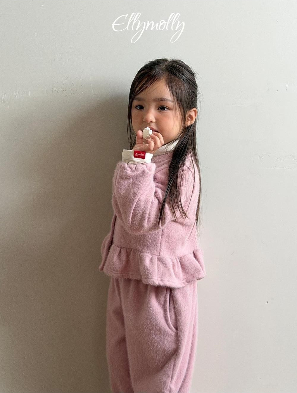 Snow Warmer Turtleneck Tee (Plain) [Ellymolly]（2026Winter） 17