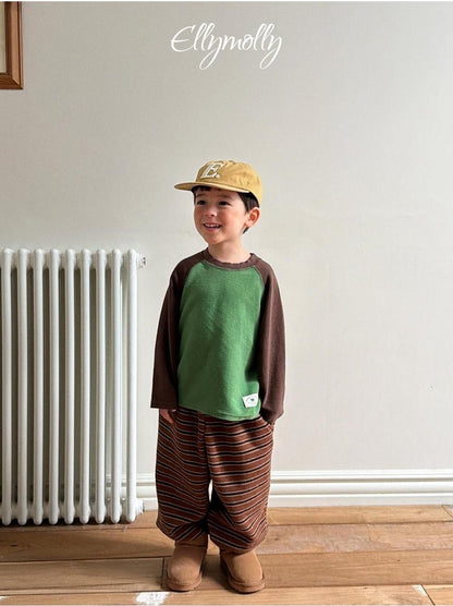 Raon Color Block Raglan Tee [Ellymolly]（2026Winter） 6