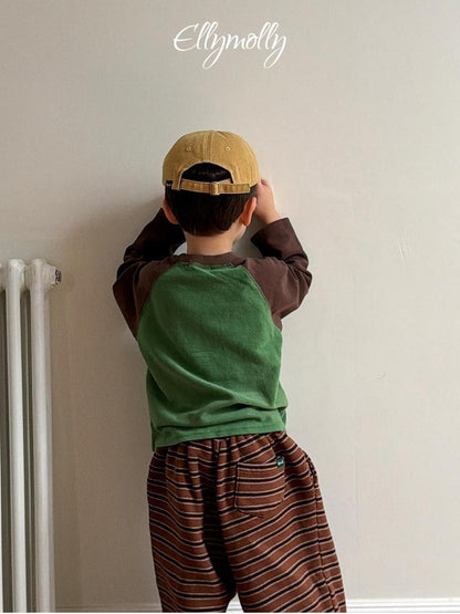 Raon Color Block Raglan Tee [Ellymolly]（2026Winter） 12