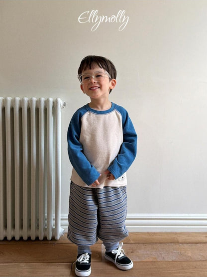 Raon Color Block Raglan Tee [Ellymolly]（2026Winter） 15