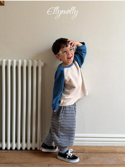 Raon Color Block Raglan Tee [Ellymolly]（2026Winter） 18