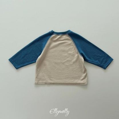 Raon Color Block Raglan Tee [Ellymolly]（2026Winter） 26