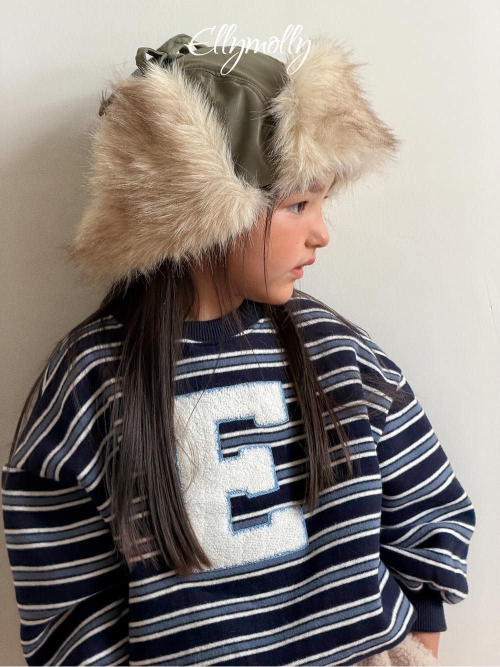 Jelly E Mark Sweatshirt [Ellymolly]（2026Winter） 3