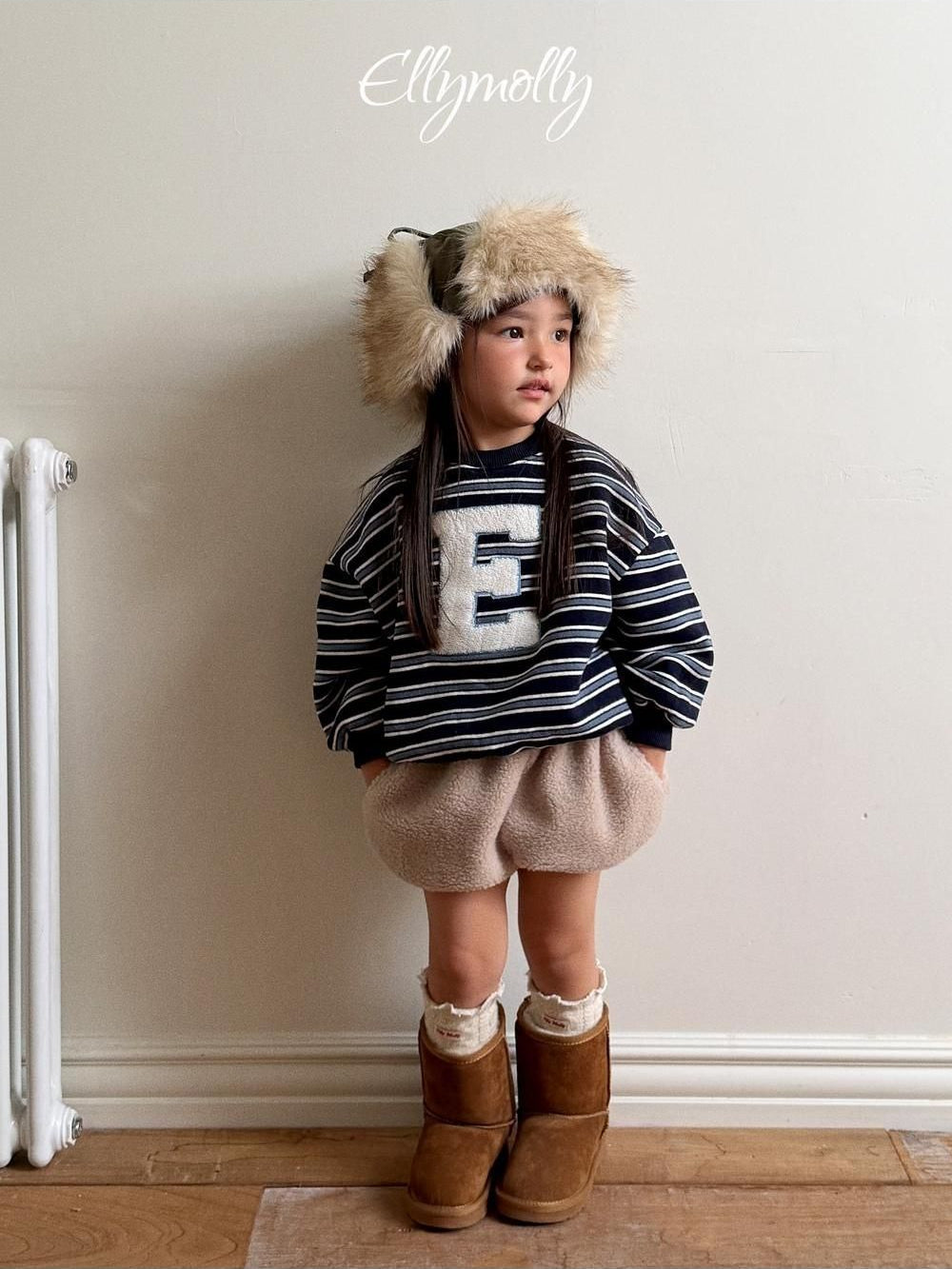 Jelly E Mark Sweatshirt [Ellymolly]（2026Winter） 5