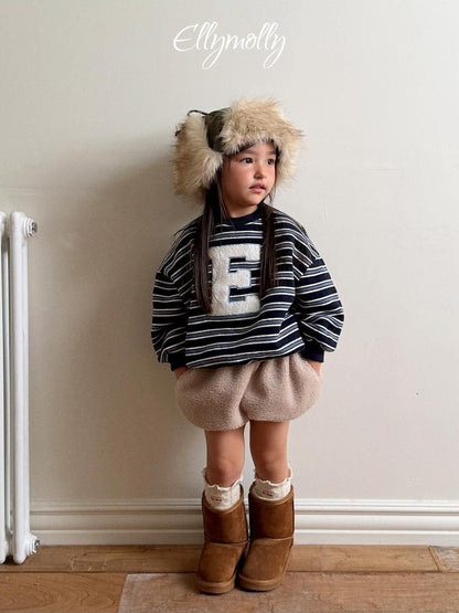Jelly E Mark Sweatshirt [Ellymolly]（2026Winter） 5