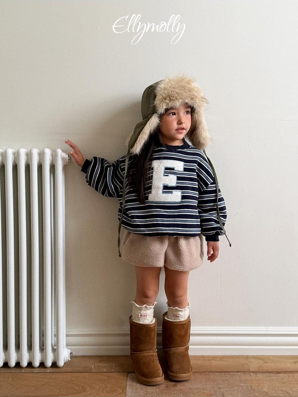 Jelly E Mark Sweatshirt [Ellymolly]（2026Winter） 8