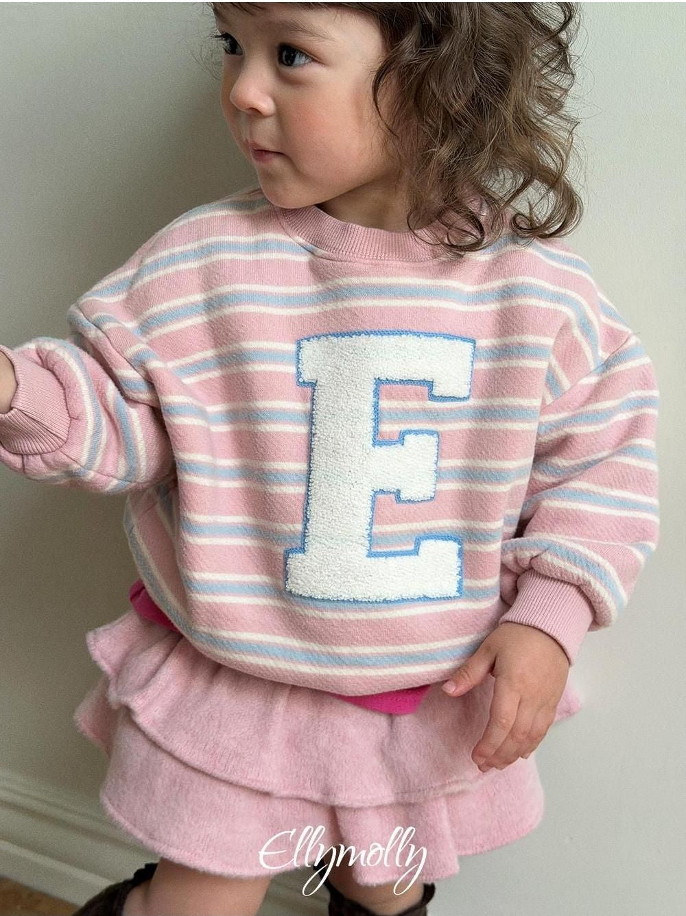 Jelly E Mark Sweatshirt [Ellymolly]（2026Winter） 16