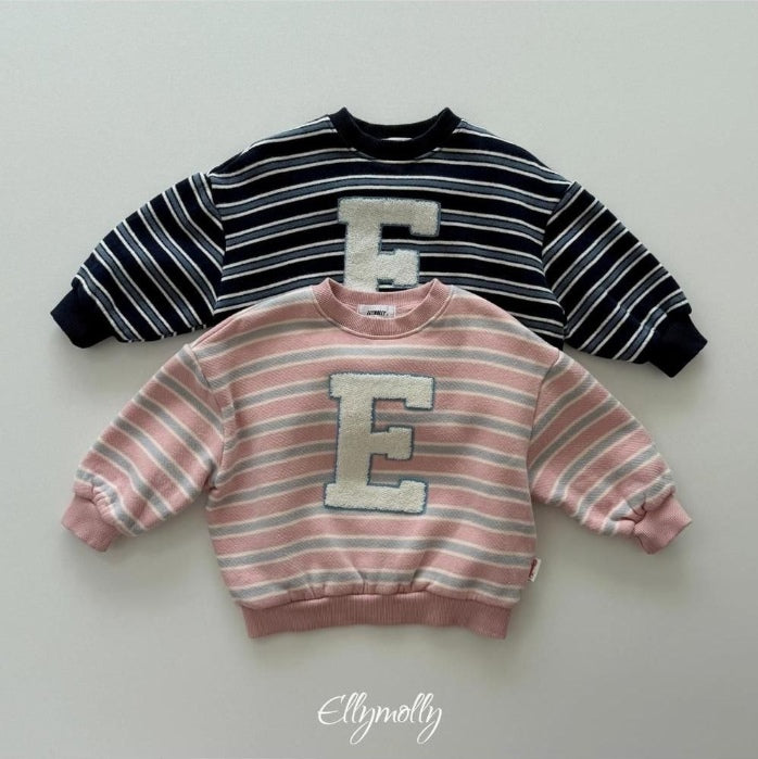 Jelly E Mark Sweatshirt [Ellymolly]（2026Winter） 1