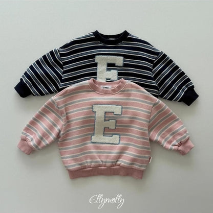 Jelly E Mark Sweatshirt [Ellymolly]（2026Winter） 1