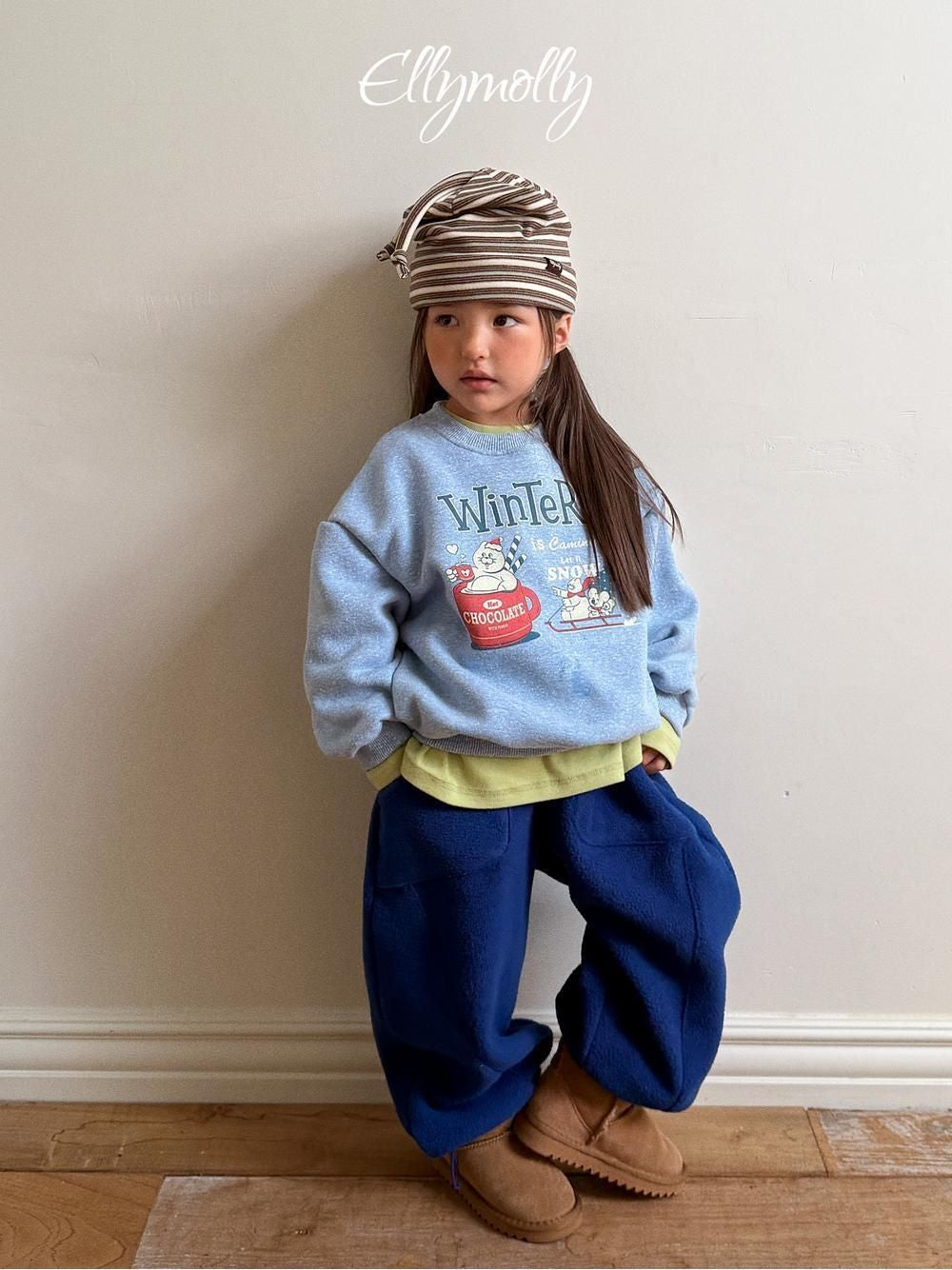 Winter Snow Sweatshirt [Ellymolly]（2026Winter） 3